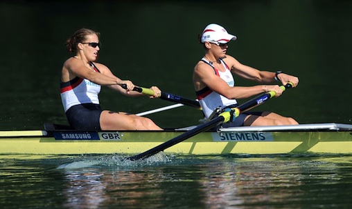 EXPECTATION: Katherine Grainger admits Heather Stanning and Helen Glover will have to deal with the pressure of London 2012