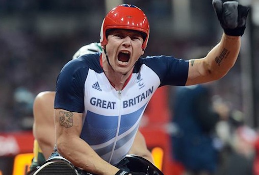 HOME HOPE: David Weir will look to win his fourth London 2012 gold medal - and the sixth Paralympic medal of his career - in the marathon on Sunday  