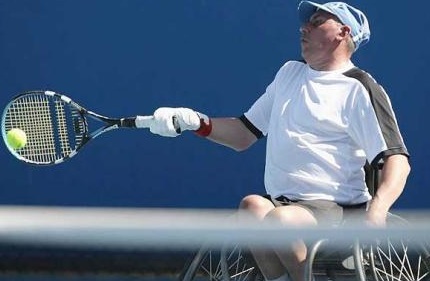 PROUD: Peter Norfolk, dubbed the quadfather, is a two-time Paralympic champion and will carry the British flag at the opening ceremony at London 2012  