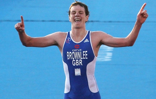 WINNING FEELING: Alistair Brownlee wins the final World Championships Series race of the season at the Gold Coast to secure the overall title (Getty Images)